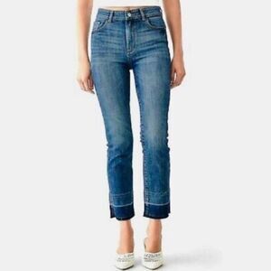 DL1961 MARA ANKLE High Rise Instasculpt Straight Jeans Size 25